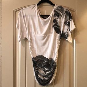 Small floral short sleeve shirt